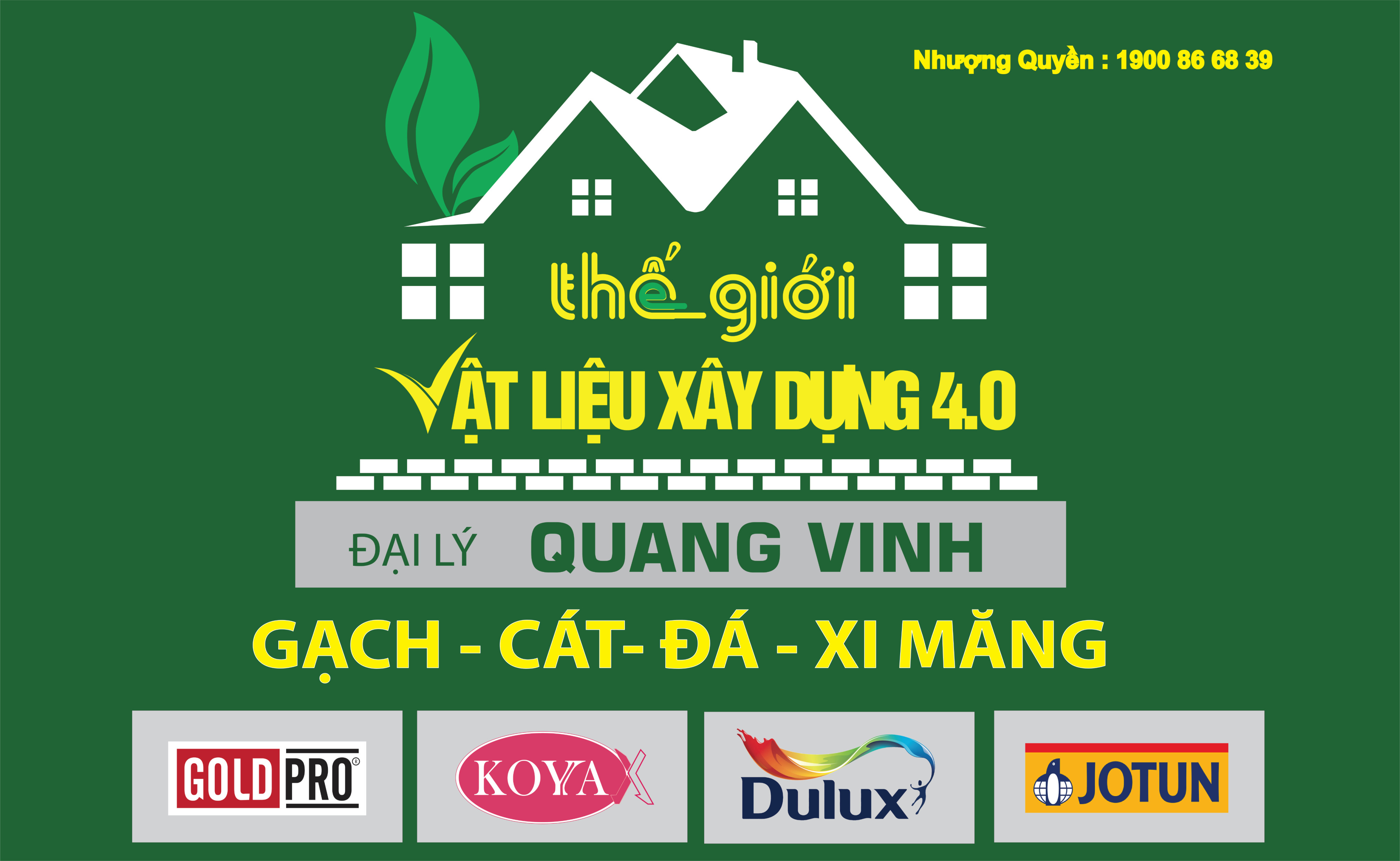 Nhượng quyền thế giới VLXD 4.0